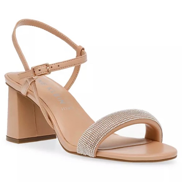 Anne Klein | Shoes | Anne Klein Nude Dress Sandals | Poshmark